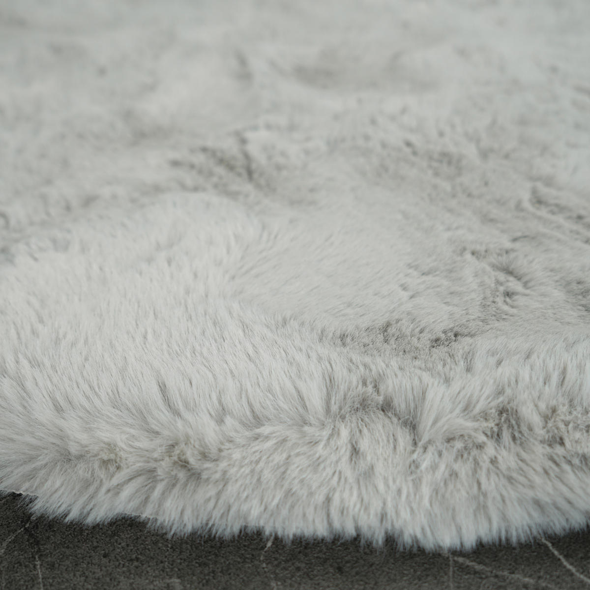 FELLTEPPICH CLOUD SUPER SOFT 200/200 cm Hellgrau - Hellgrau, Textil (200/200cm) - Consilio Concept