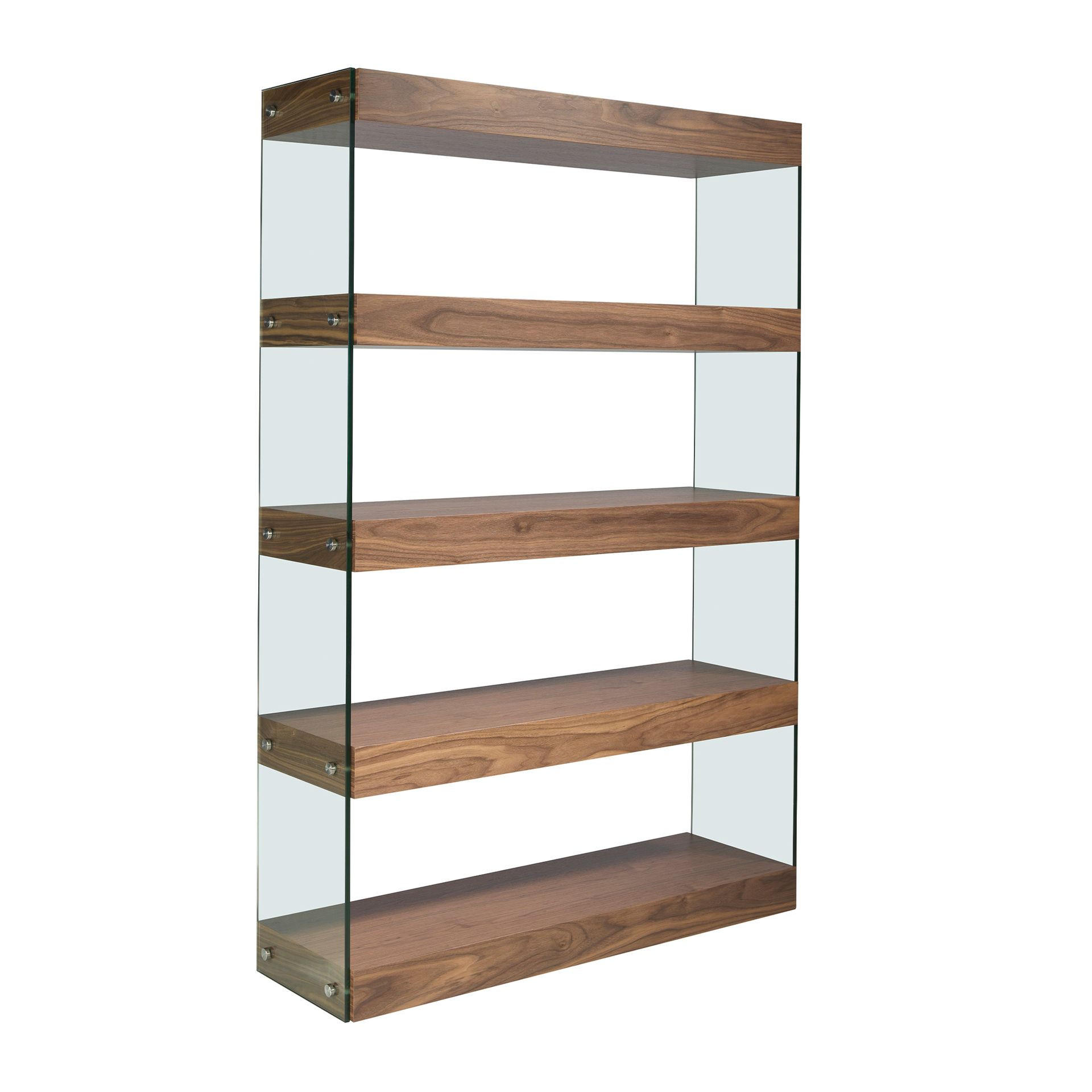 Angel Cerda Regal Transparent, Walnuss 122x183x38 cm