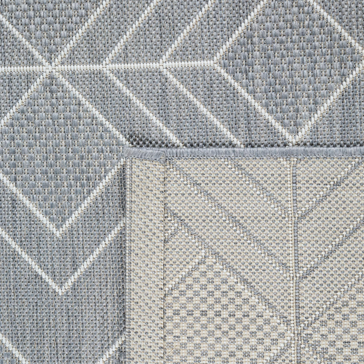 OUTDOORTEPPICH 60/110 cm Hasselt 781 - Grau, Textil (60/110cm) - Paco Home