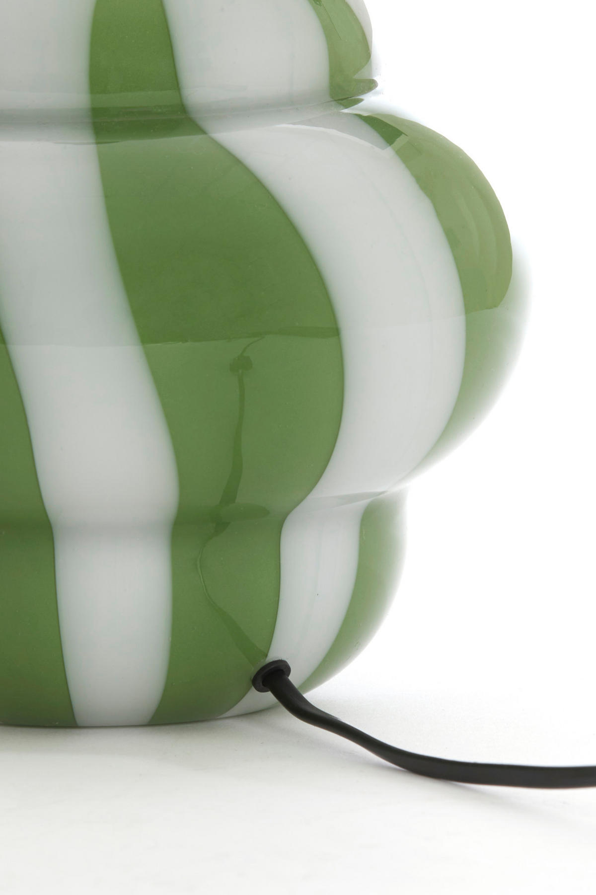 LAMPENFUSS Ylien Grün Ø22/28 cm - Grün, Glas (22/22/28cm) - Light & Living