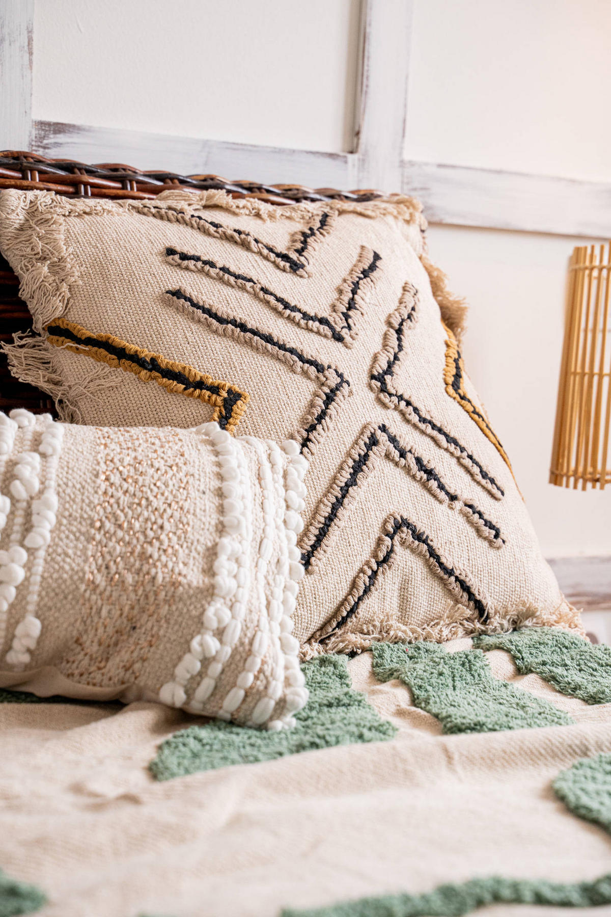 ZIERKISSEN 45/45 cm - Beige, Naturmaterialien (45/45cm) - Home Styling Collection