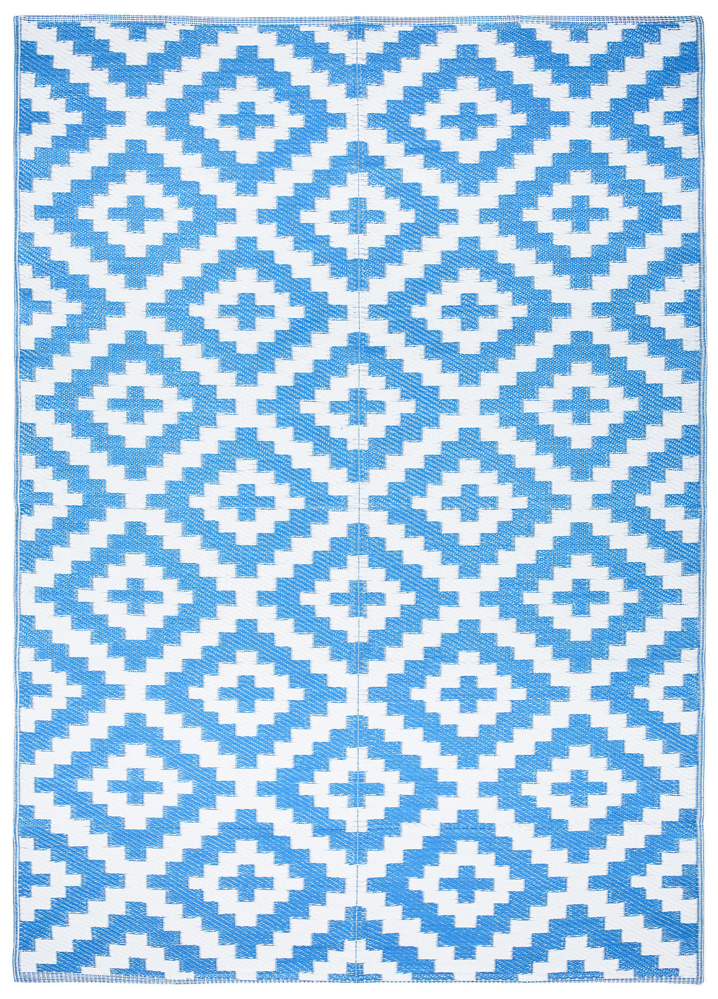 TEPPICH IBIZA Blau 150/240 cm - Blau, Kunststoff (150/240cm) - Tapiso