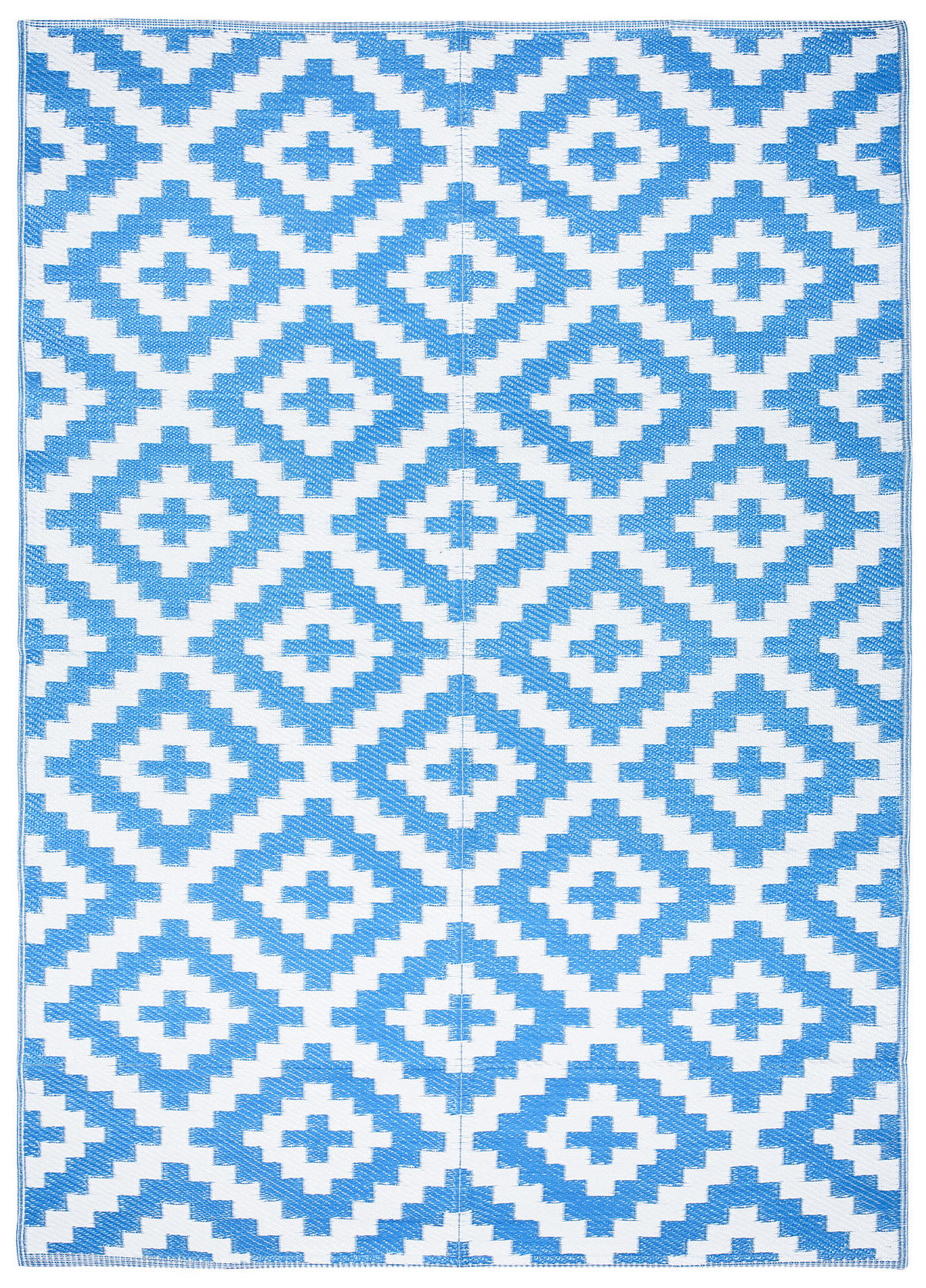 TEPPICH IBIZA Blau 120/180 cm - Blau, Kunststoff (120/180cm) - Tapiso