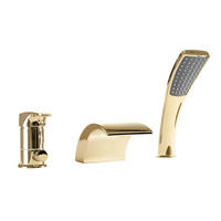 WANNENARMATUR Rea Riven Gold - Goldfarben, Metall (14/11/10cm) - REA