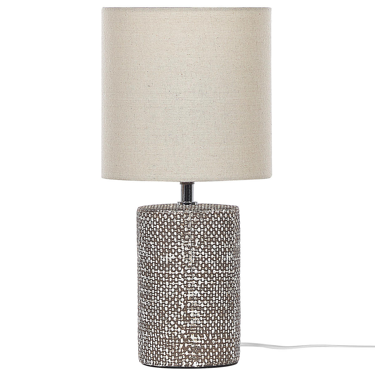 TISCHLAMPE Ider 20/20/43 cm - Braun, Keramik (20/20/43cm) - Beliani