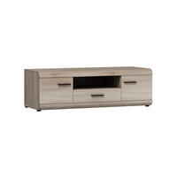 LOWBOARD Link Sonoma Eiche 140 / 54 / 44 cm - Braun/Sonoma Eiche, Holz/Holzwerkstoff (140/44/54cm) - Feldmann-Wohnen