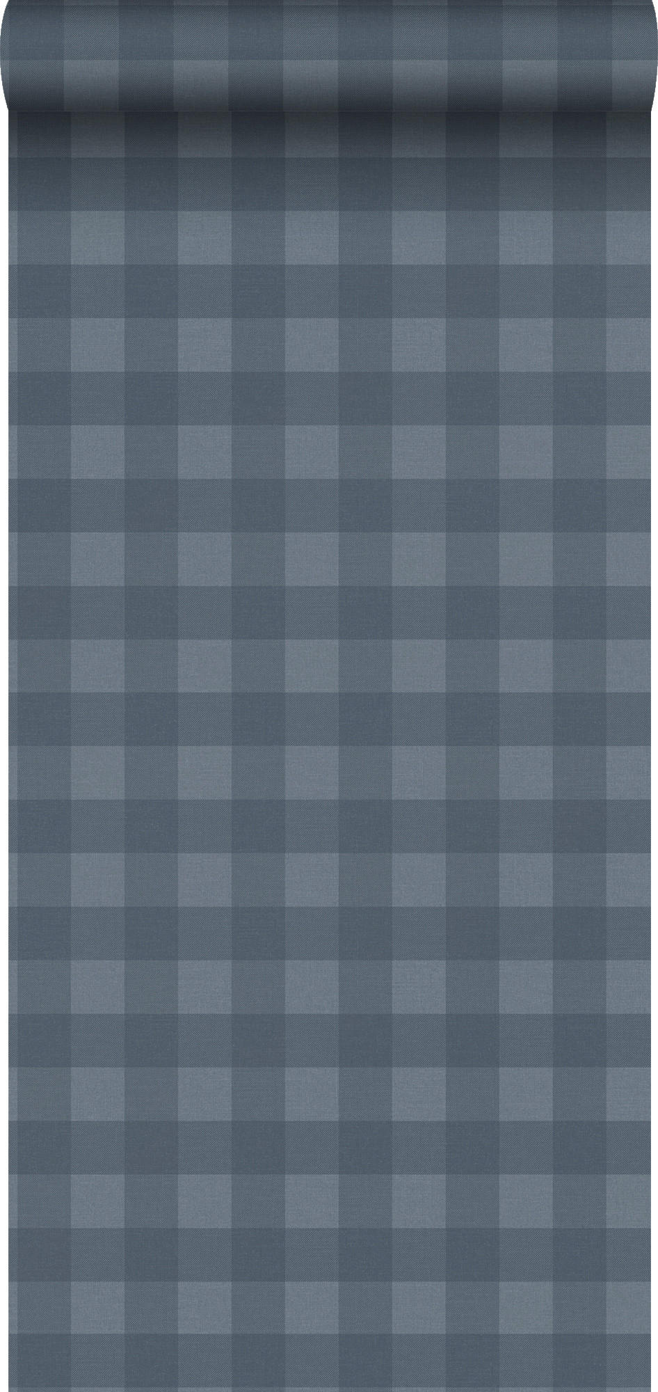 TAPETE Karomuster 53 cm x 10.05 m - Blau, Papier (53/1000cm) - Sanders & Sanders
