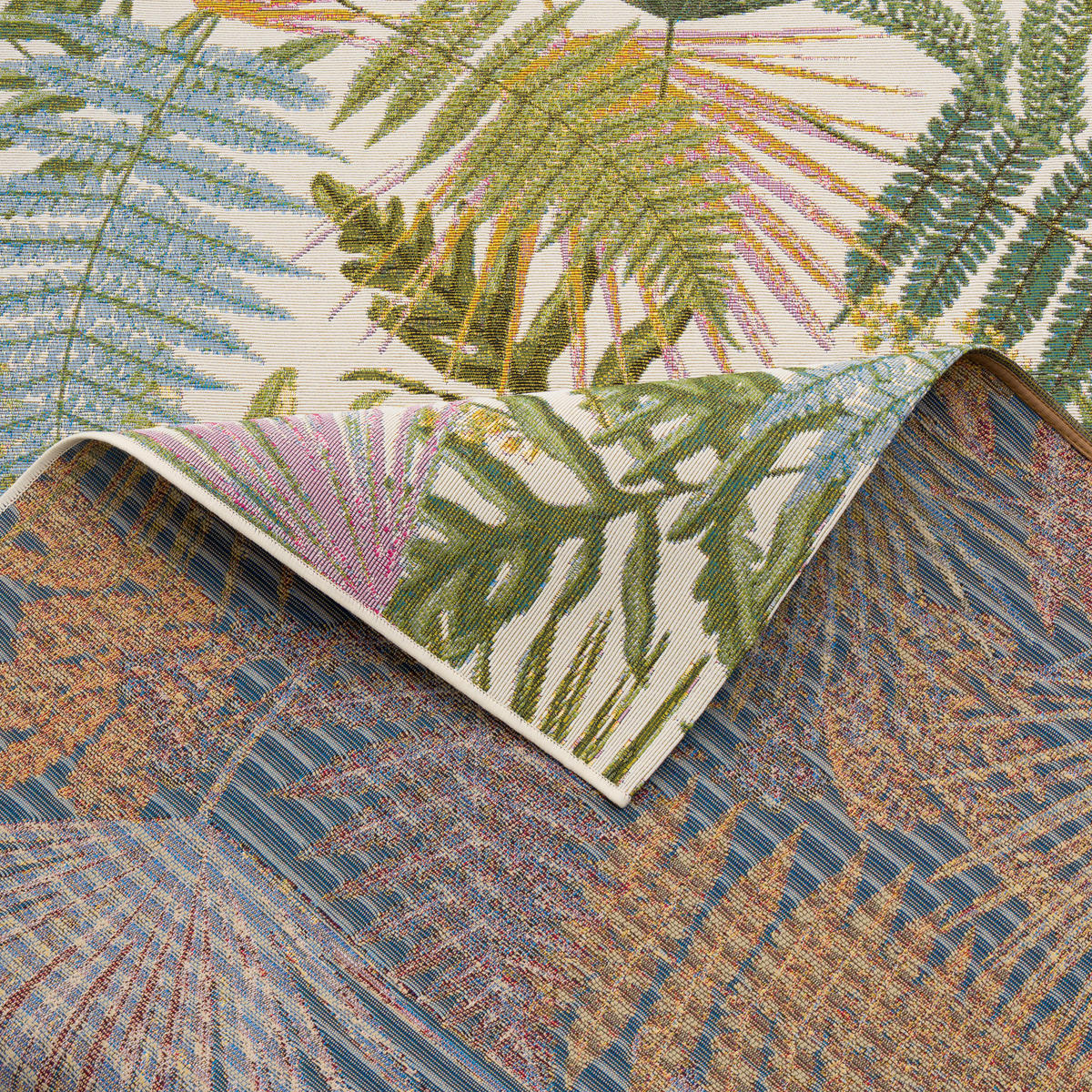 IN- & OUTDOOR TEPPICH MALIBU - Rosa, Textil (120/180cm) - Pergamon