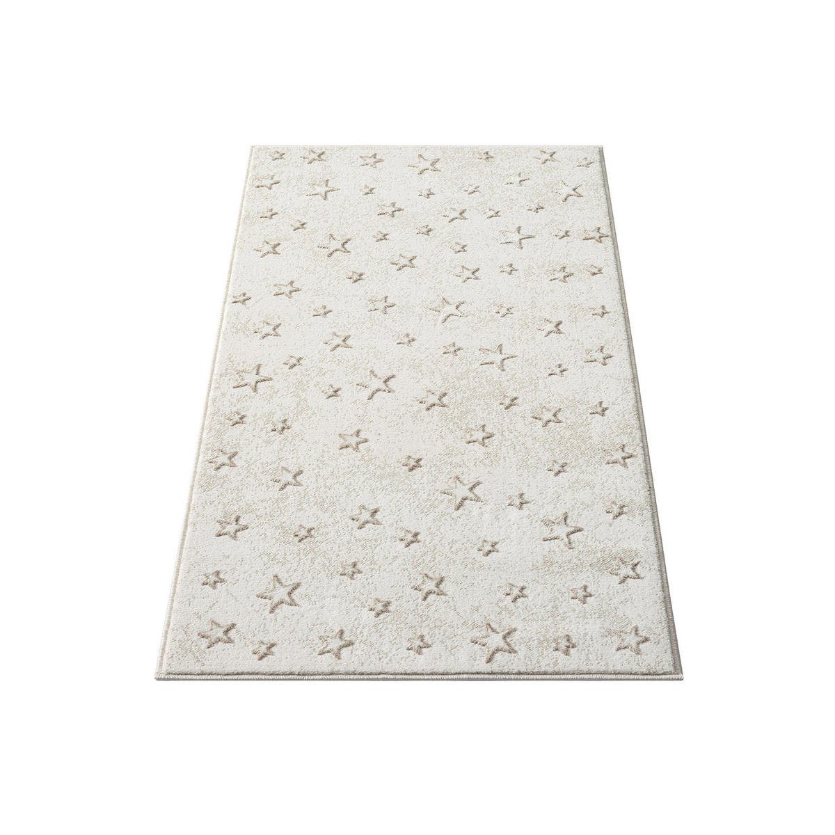 KINDERTEPPICH Mara 725 Creme 80x150 cm - Beige/Creme, Textil (80/150cm) - carpet city