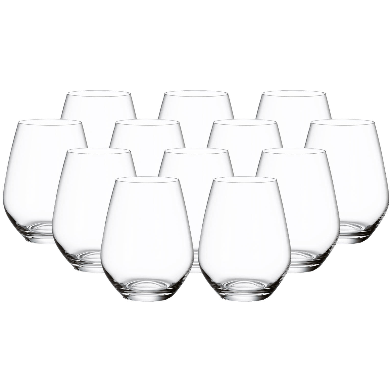 WASSERGLÄSER Ovid transparent 420 ml 12er Set - Transparent, Glas (0.42L) - Villeroy & Boch