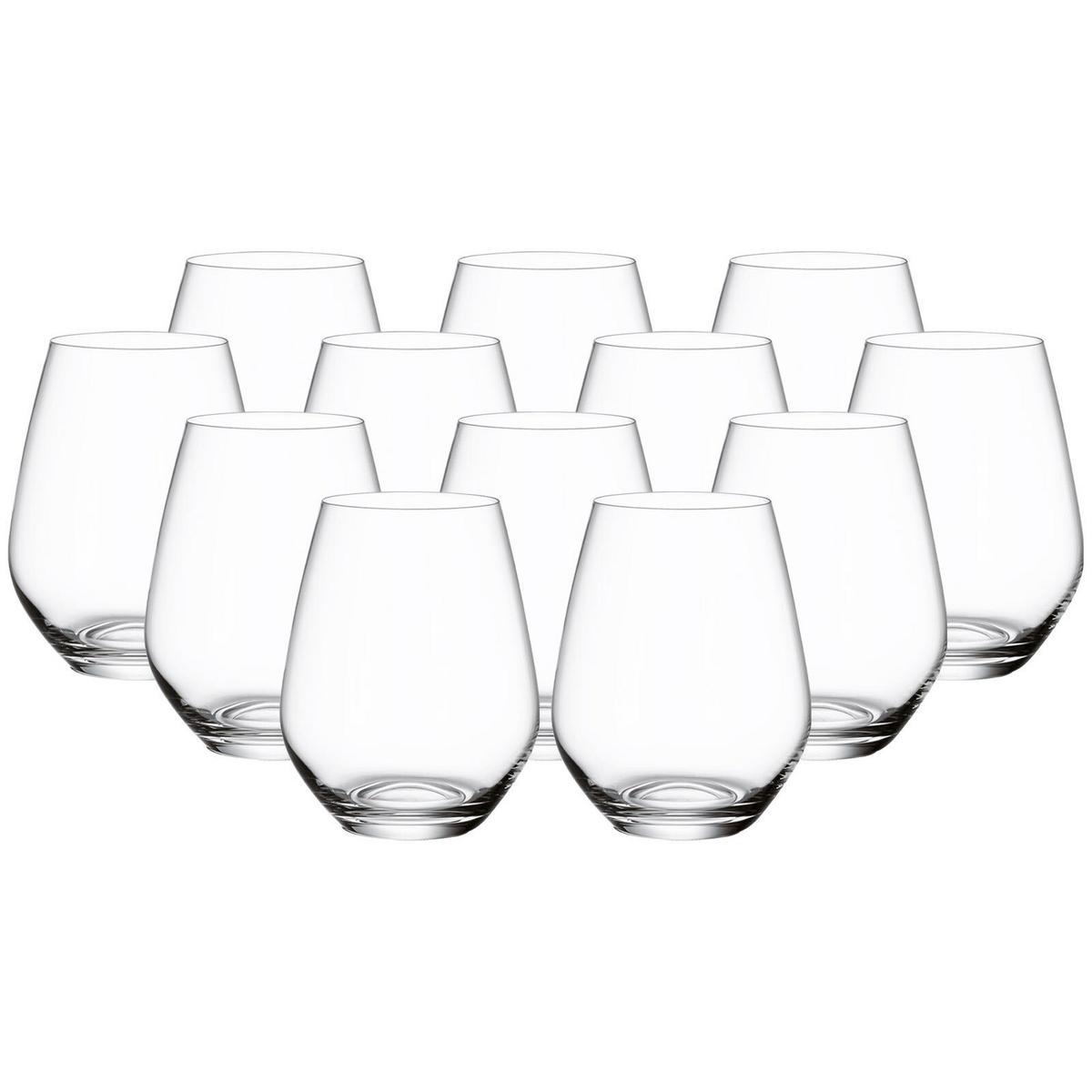 WASSERGLÄSER Ovid transparent 420 ml 12er Set - Transparent, Glas (0.42L) - Villeroy & Boch