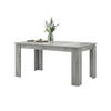 ESSTISCH Rauchsilber grau 160 - 200 x 90 cm, Küchentisch ausziehbar - Grau, Holzwerkstoff/Metall (160/90/76cm) - Inn.Furn