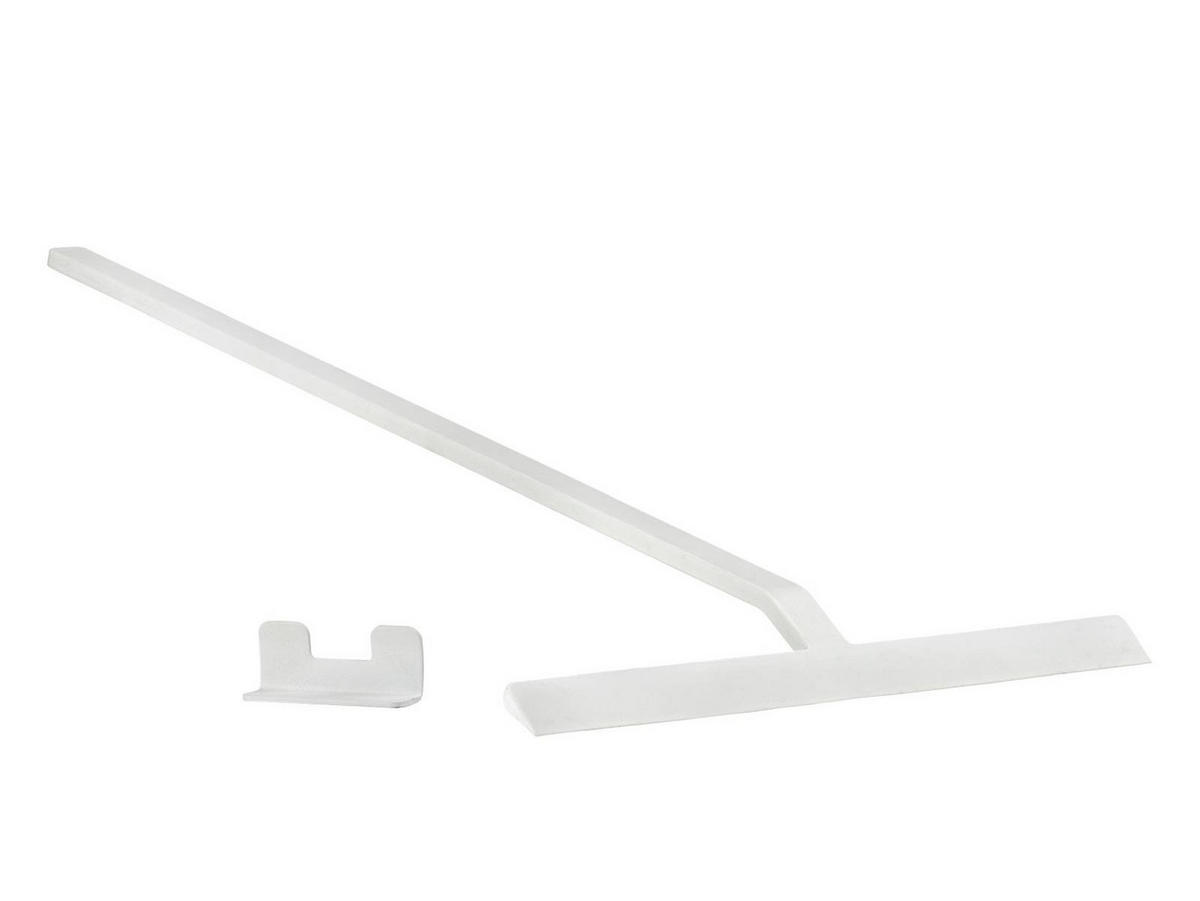 DUSCHABZIEHER Rim 30cm - Weiß, Metall (30/52/3cm) - Zone Denmark