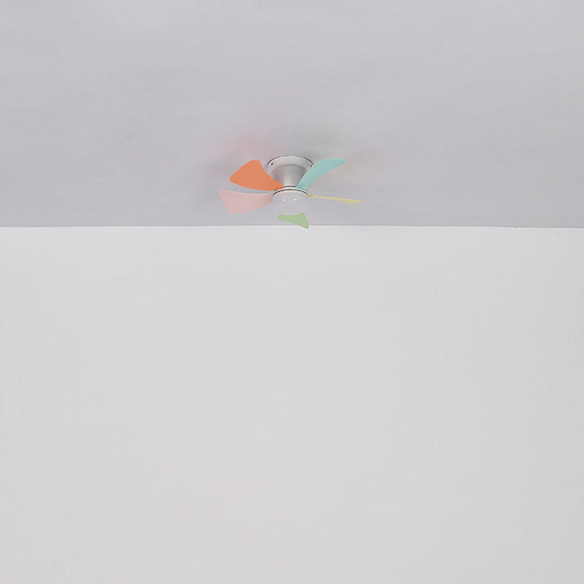 LED DECKENLEUCHTE HINES Bunt Kunststoff - Multicolor, Metall (40.6/40.6/12.6cm) - Globo Lighting