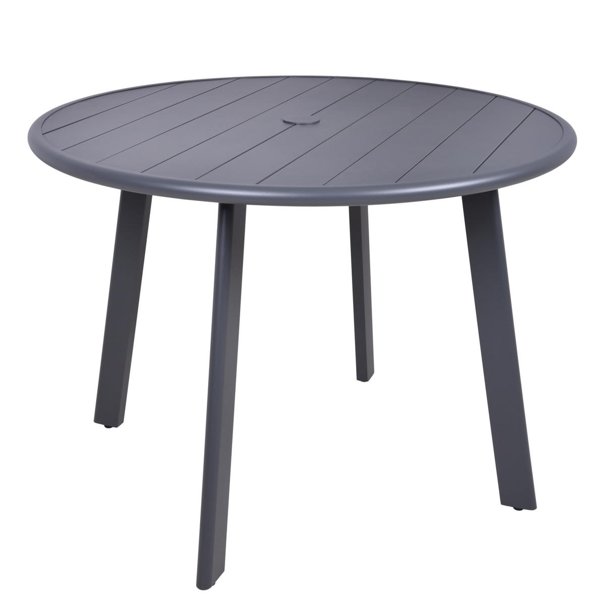 GARTENTISCH Kevin Terrassentisch - Anthrazit, Metall (101.5/101.5/72cm) - DELUKE