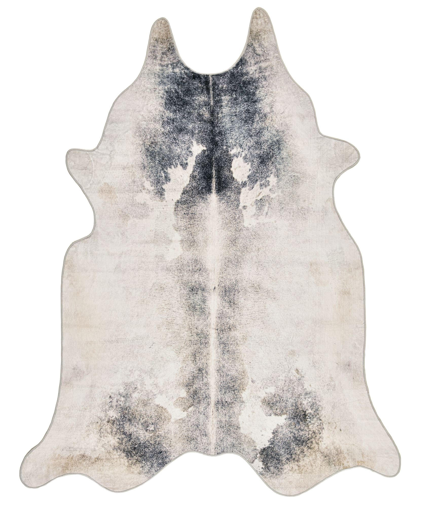 KUNSTFELL-TEPPICH Emilia 70x90 cm - Weiß, Textil (70/90cm) - Gino Falcone