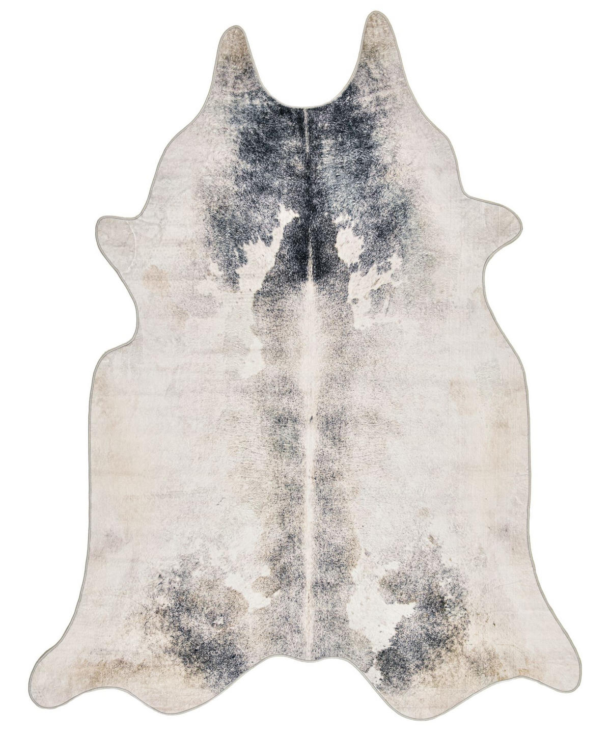 KUNSTFELL-TEPPICH Emilia 70x90 cm - Weiß, Textil (70/90cm) - Gino Falcone