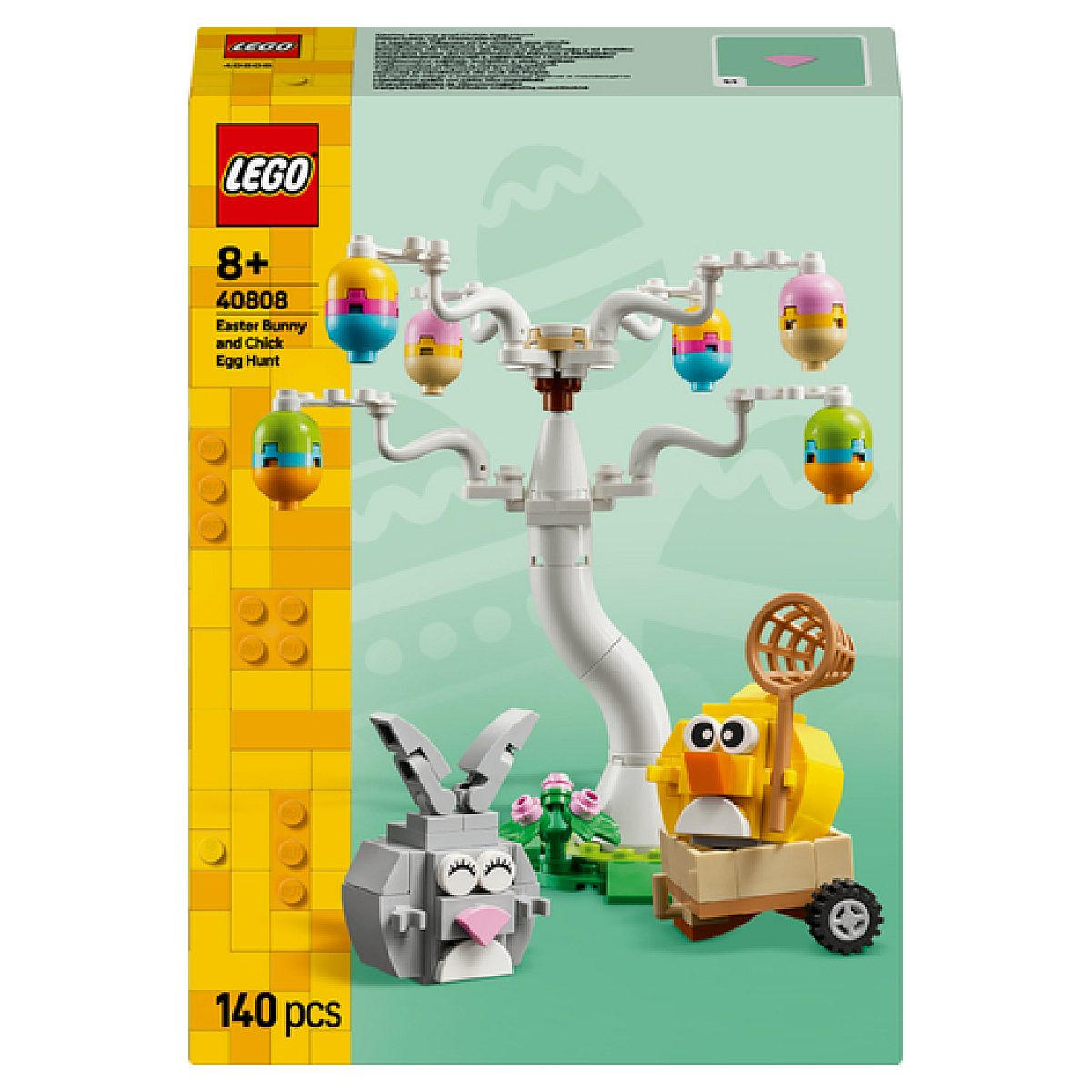 Lego Klemmbausteine Gelb 19.1x4.6x14.1 cm