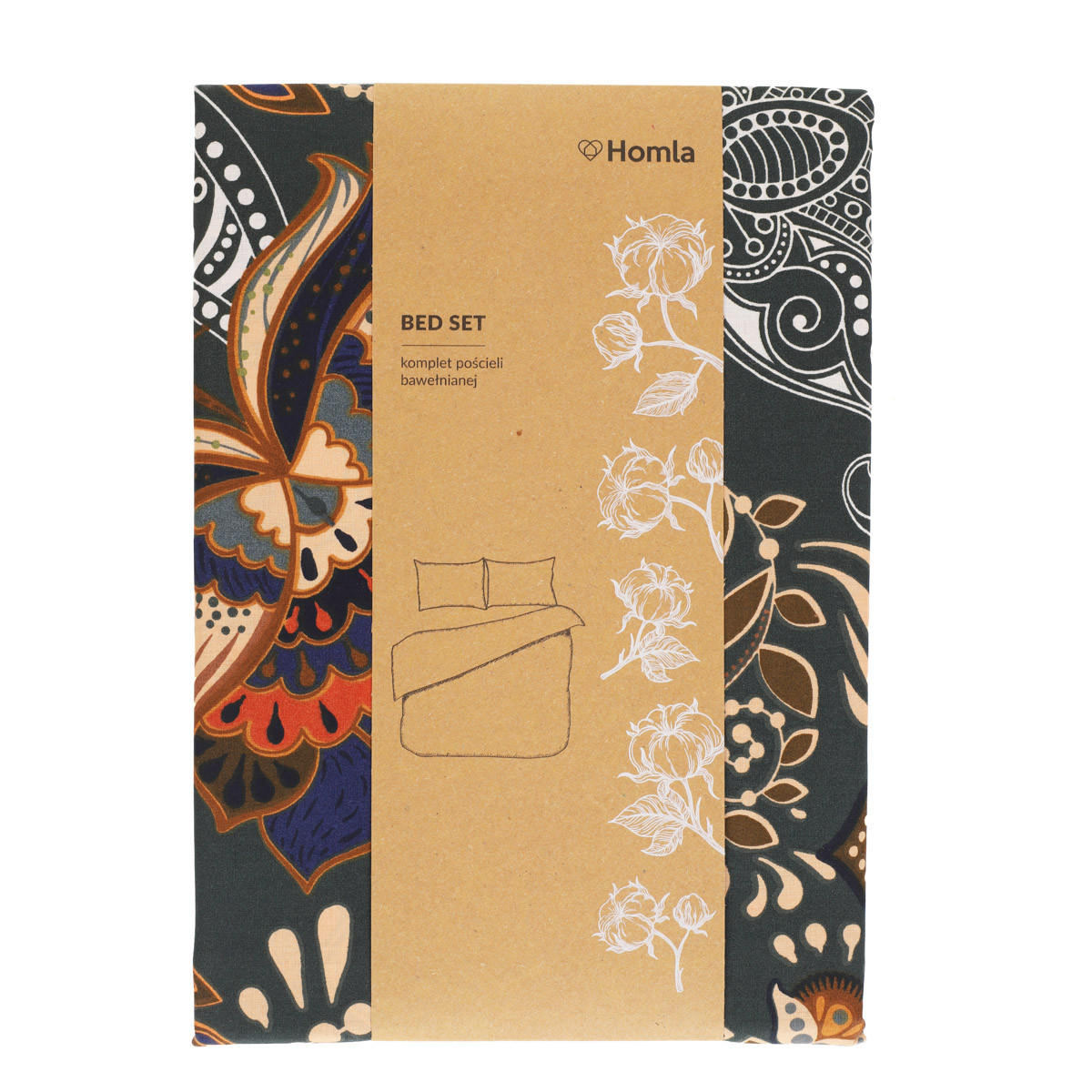 BETTWÄSCHE Tapua grün 160/200 cm - Grün, Textil (160/200cm) - Homla