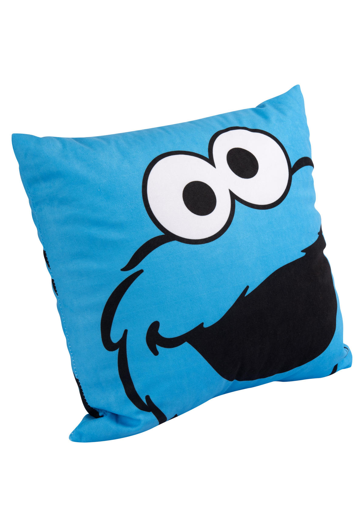 KINDERKISSEN Sesamstraße Krümelmonster Blau 30x30 cm - Blau, Textil (30/30cm) - United Labels