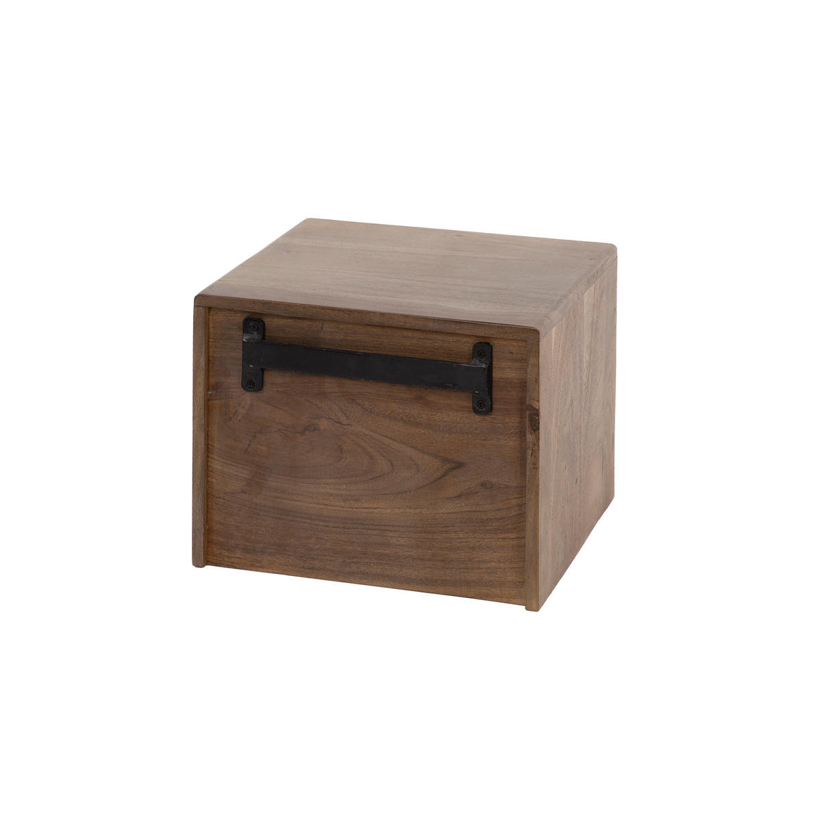 NACHTTISCH Carve - Braun - 30/35/25 cm - Braun, Holz (35/25/30cm) - Hoyz Collection