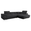 ECKSOFA Torezio, Seite: Rechts - Anthrazit, Holz/Textil (274/203cm) - MIRJAN24