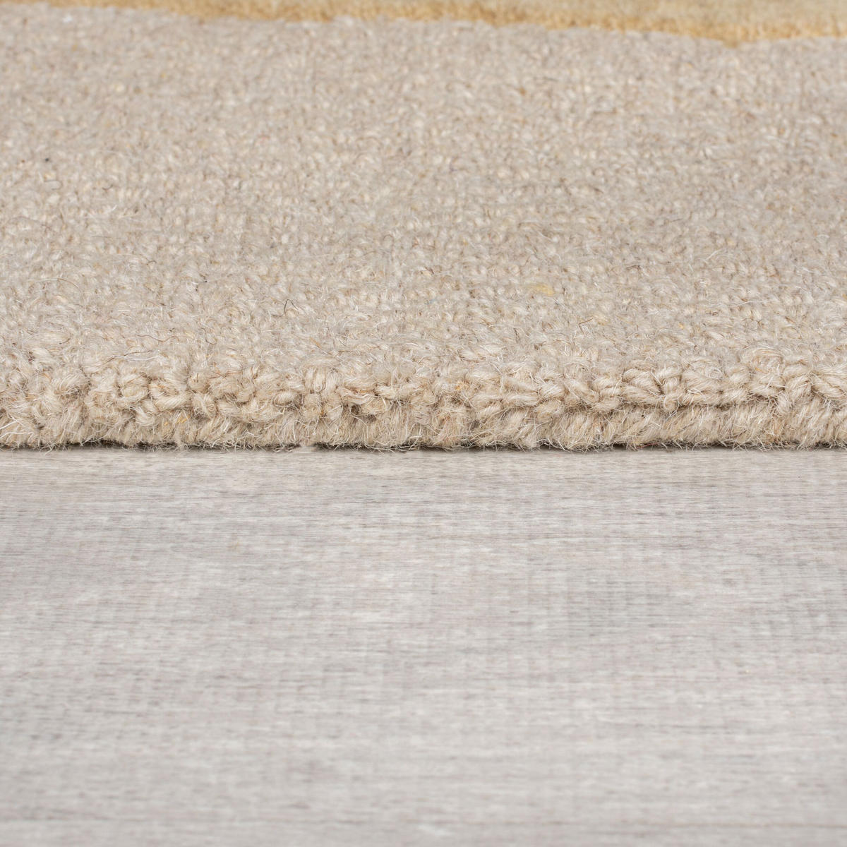 WOLLTEPPICH Abstrakt-Design mit farbakzente AIRE - Multicolor, Textil (120/170cm) - KADIMA DESIGN