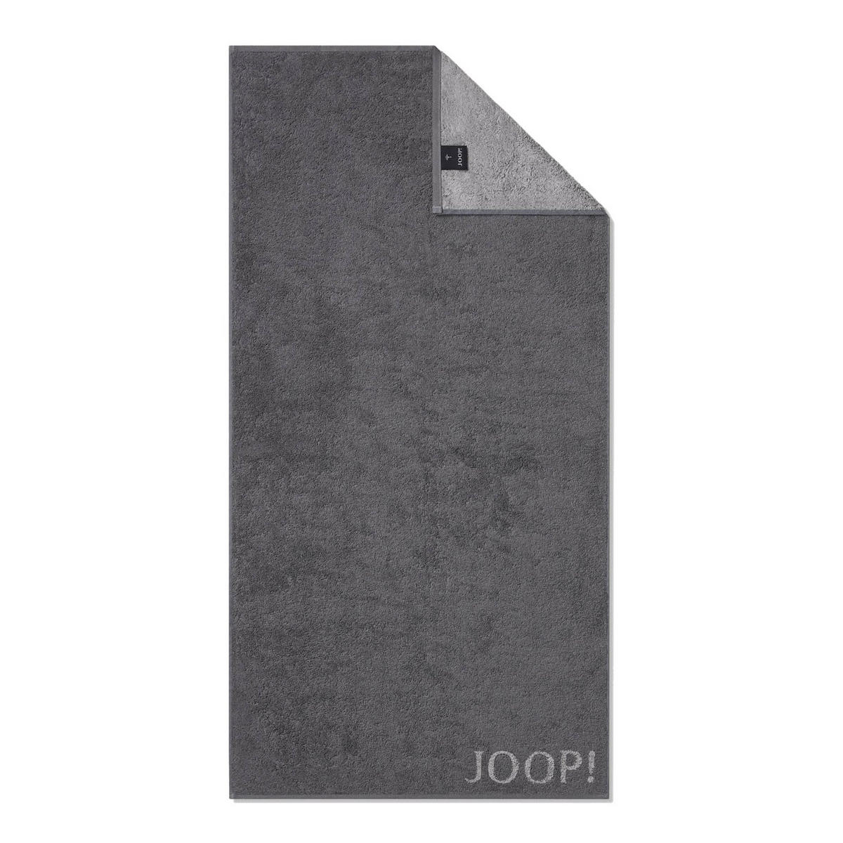 HANDTUCH Unisex Classic Grau Baumwolle 10er Pack - Anthrazit, Textil (100/50cm) - Joop!