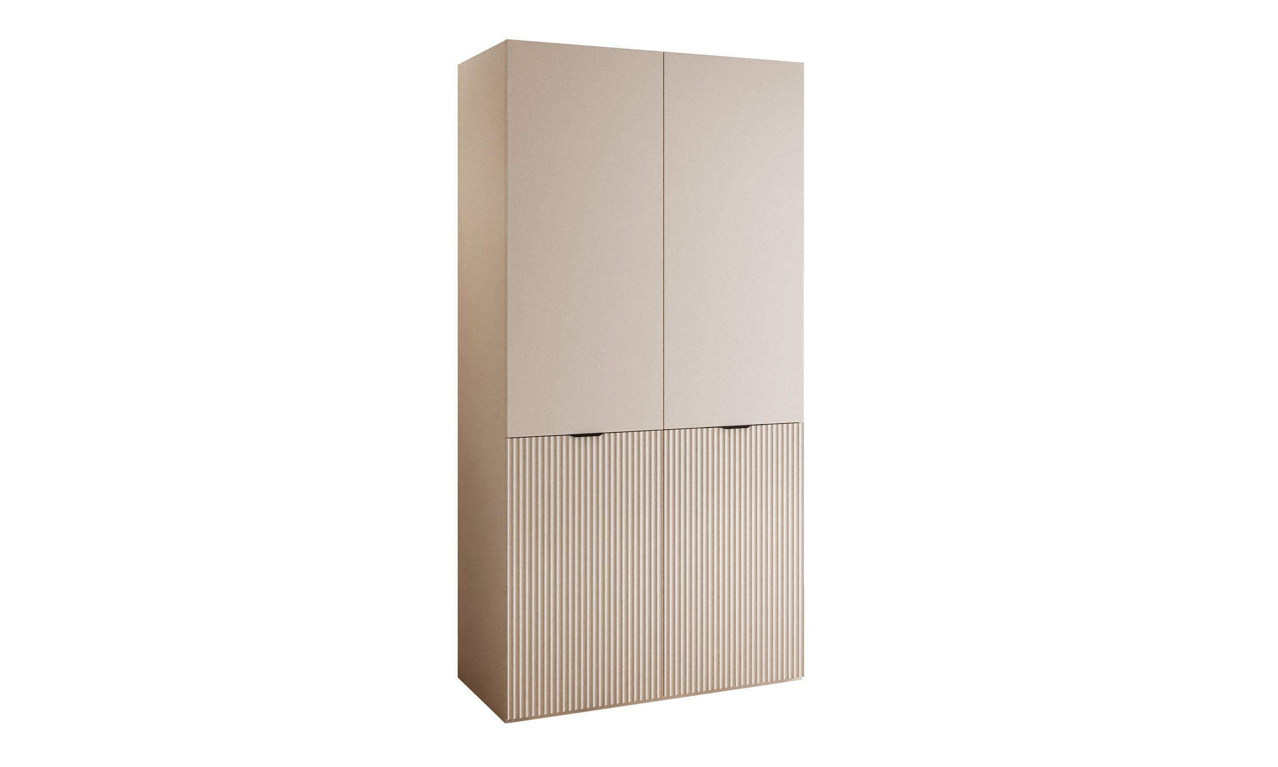 Lookway Kleiderschrank Sand 101x200x49 cm