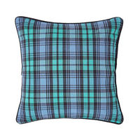 KISSENHÜLLE Black Watch Schottenkaro 45/45 cm - Blau, Textil (45/45cm) - Homescapes