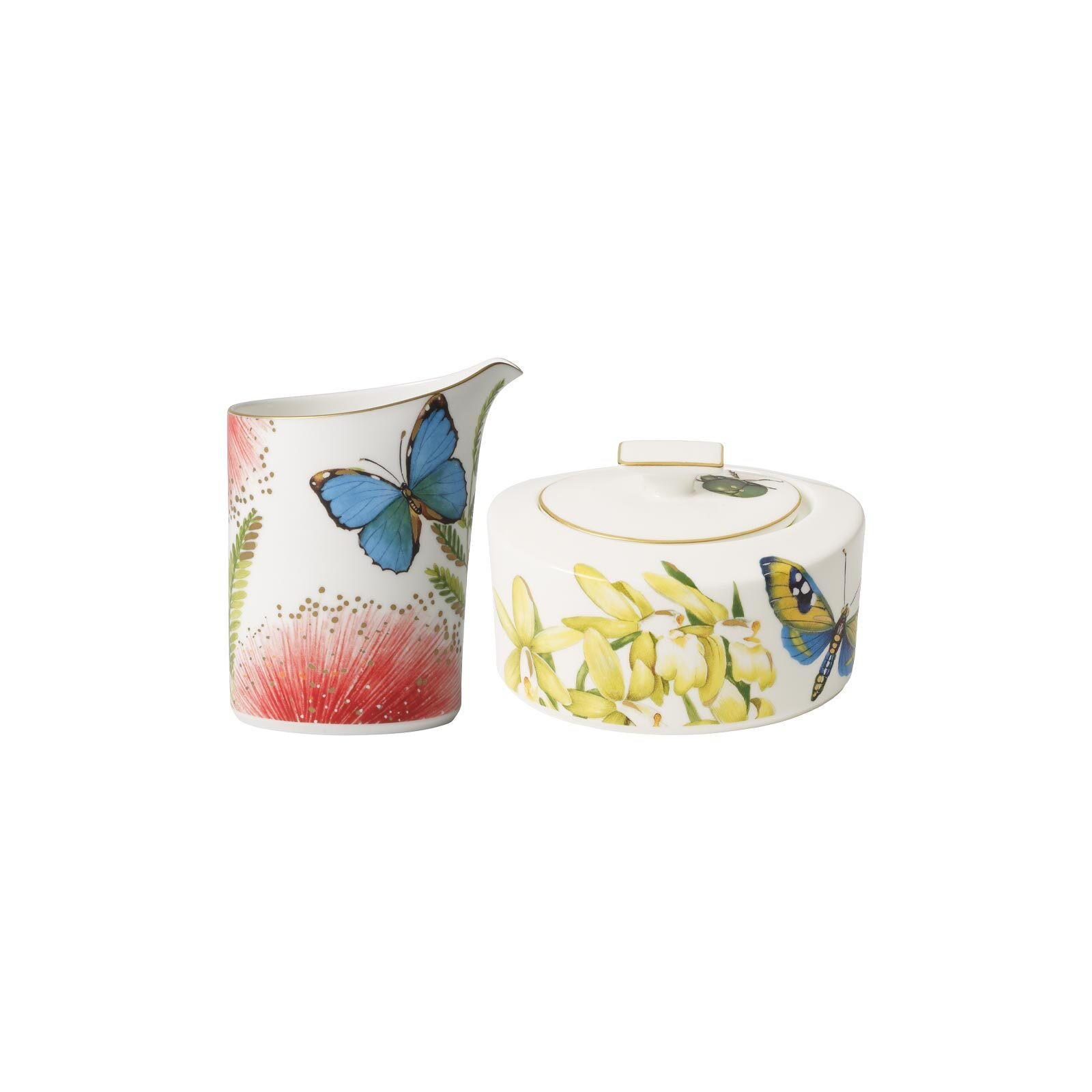 MILCH- UND ZUCKER-SET Amazonia bunt 2er Set - Multicolor, Keramik (1/1cm) - Villeroy & Boch