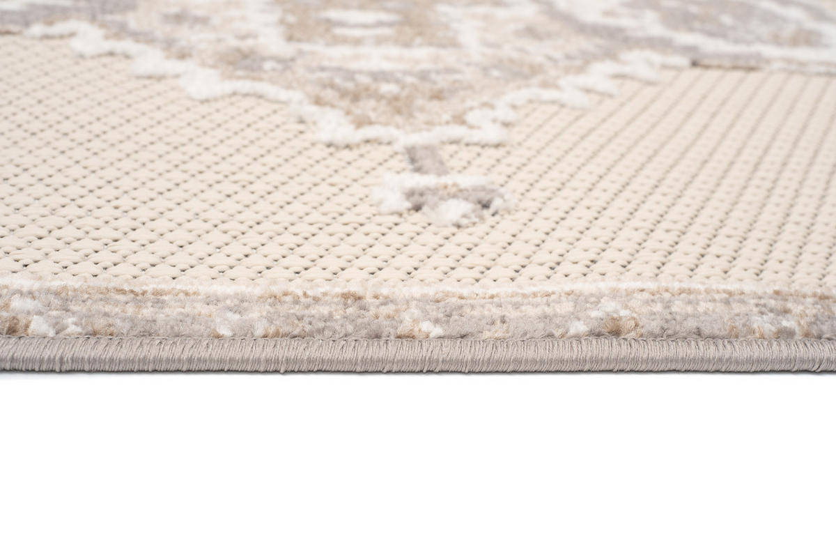 TEPPICH PATIO Creme 160/220 cm - Creme, Kunststoff (160/220cm) - Tapiso