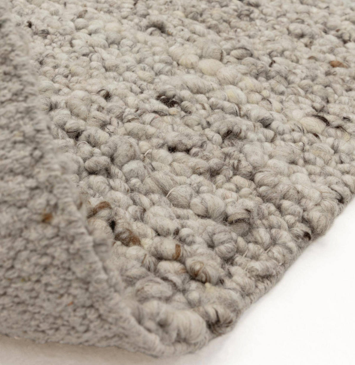 TEPPICH Wohn-/Schlafzimmer DAREL Grau 120x170 cm - Grau, Naturmaterialien (120/170cm) - Novatrend
