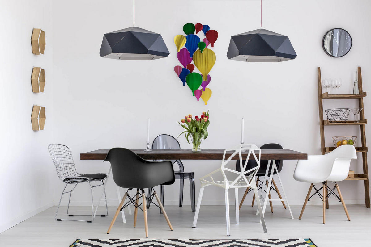 WANDDEKO Bunt 46/92 cm - Multicolor, Metall (3.47/92/7cm) - KUNSTLOFT