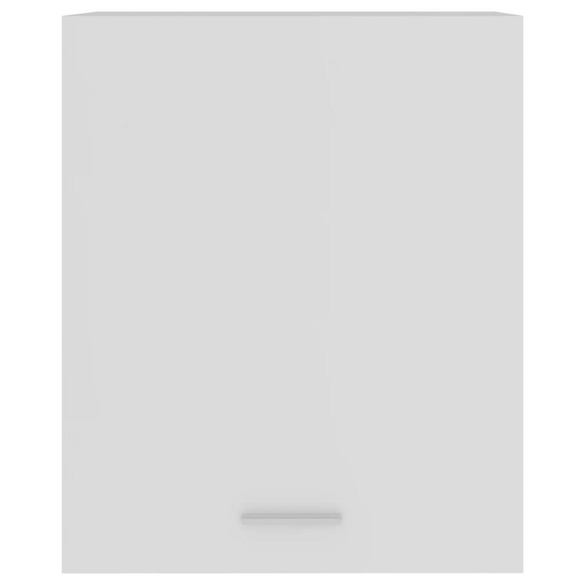 KÜCHENOBERSCHRANK Lyon 2-tlg. mit 1 Ablage 50/31/60 cm aus Holzwerkstoff Weiß - Weiß, Holz (50/60/31cm) - vidaXL