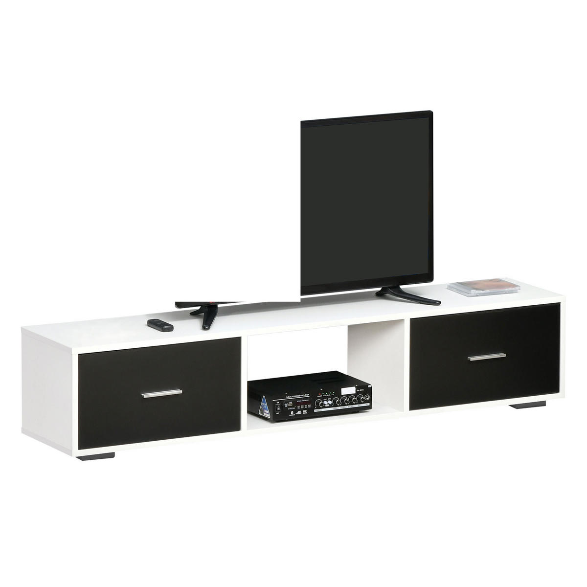 TV-MÖBEL Multicolor 1 Stück - Multicolor, Holzwerkstoff (140/32/30cm) - GiPP