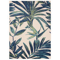 TEPPICH PATIO Creme 140/200 cm - Grün, Kunststoff (140/200cm) - Tapiso