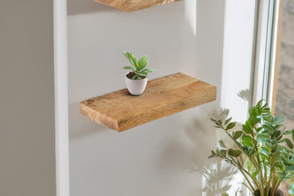 WANDREGAL AMANDA - Beige, Holz (40/3/20cm) - SAM