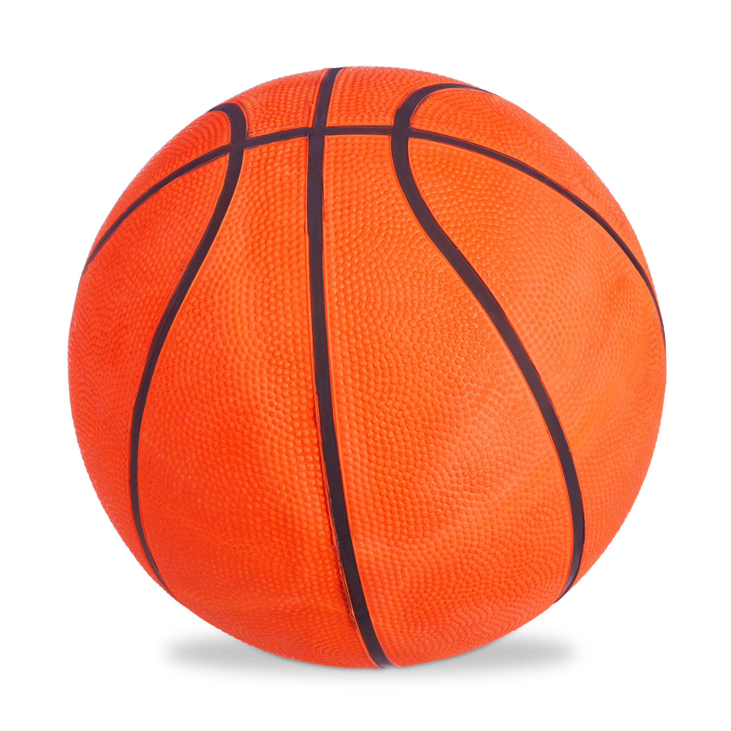 BASKETBALL - Orange, Kunststoff (24.5/24.5/24.5cm) - Relaxdays