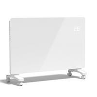 GLASHEIZUNG Weiß 77/46,5/23,7 cm - Weiß, Glas/Metall (77/46/24cm) - EMKE