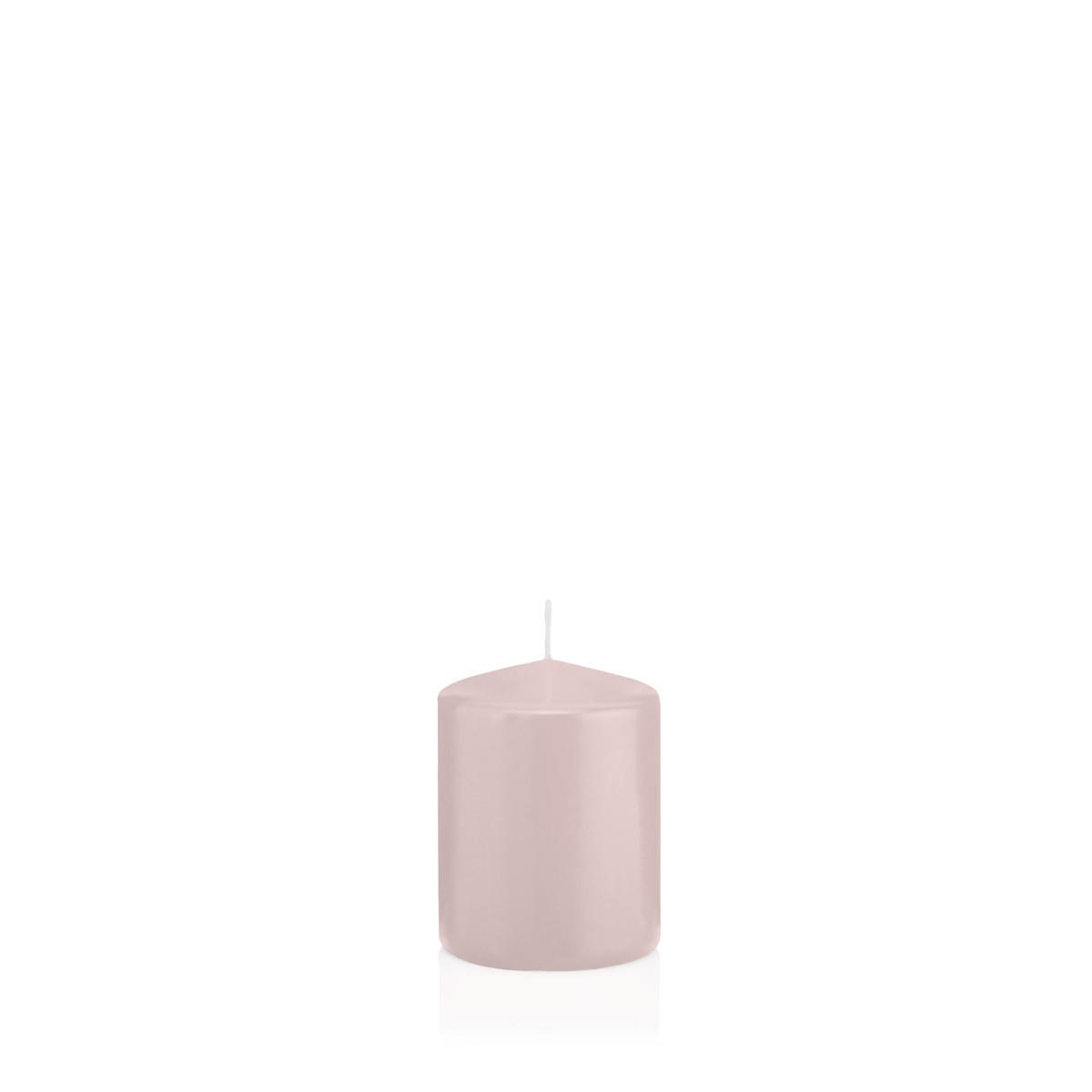 STUMPENKERZEN Rosé Ø 58 x 80 mm, 16 Stück - Rosa, Paraffin (6/8cm) - Wiedemann Kerzen