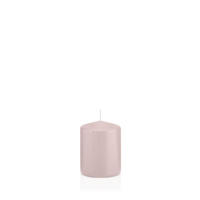 STUMPENKERZEN Rosé Ø 58 x 80 mm, 16 Stück - Rosa, Paraffin (6/8cm) - Wiedemann Kerzen