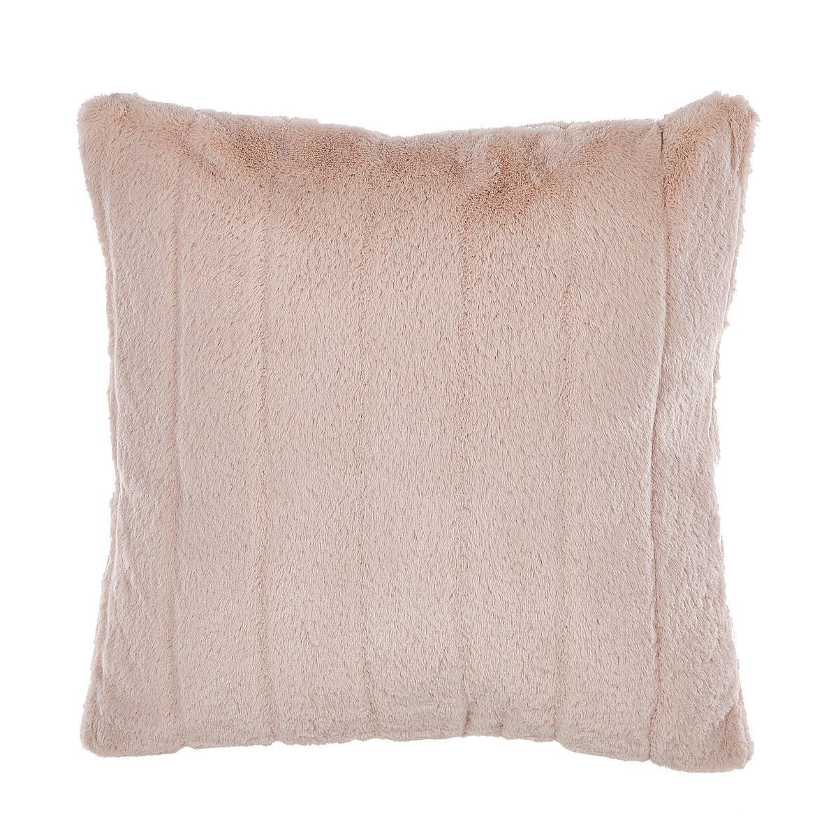 DEKOKISSEN 2er-Set Pastellrosa 45/45 cm Pumila - Pink, Textil (45/45cm) - Beliani