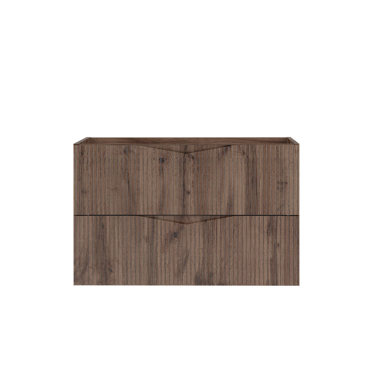 WASCHTISCHUNTERSCHRANK 80cm Tao Holz - Braun, Holzwerkstoff (80/50/46.5cm) - Petits-meubles