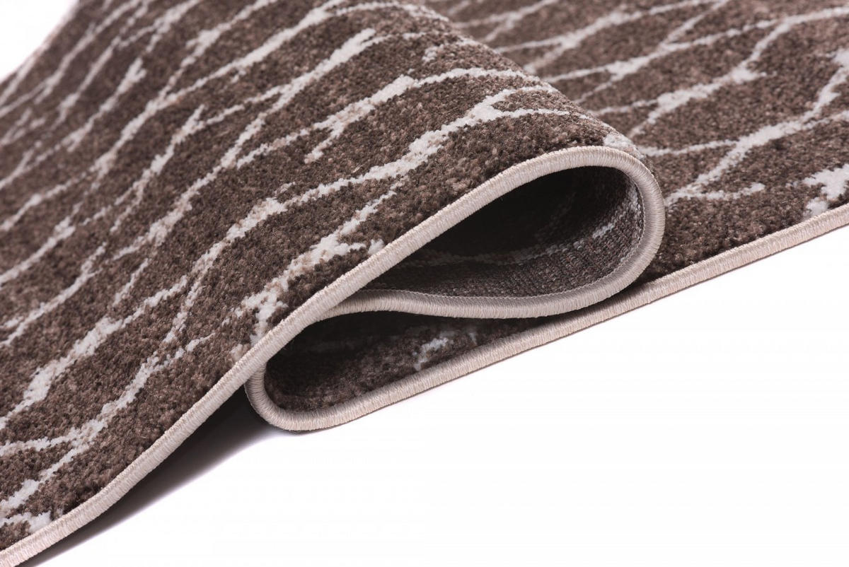 LÄUFER SARI Braun 100/1200 cm - Braun, Textil (100/1200cm) - Tapiso