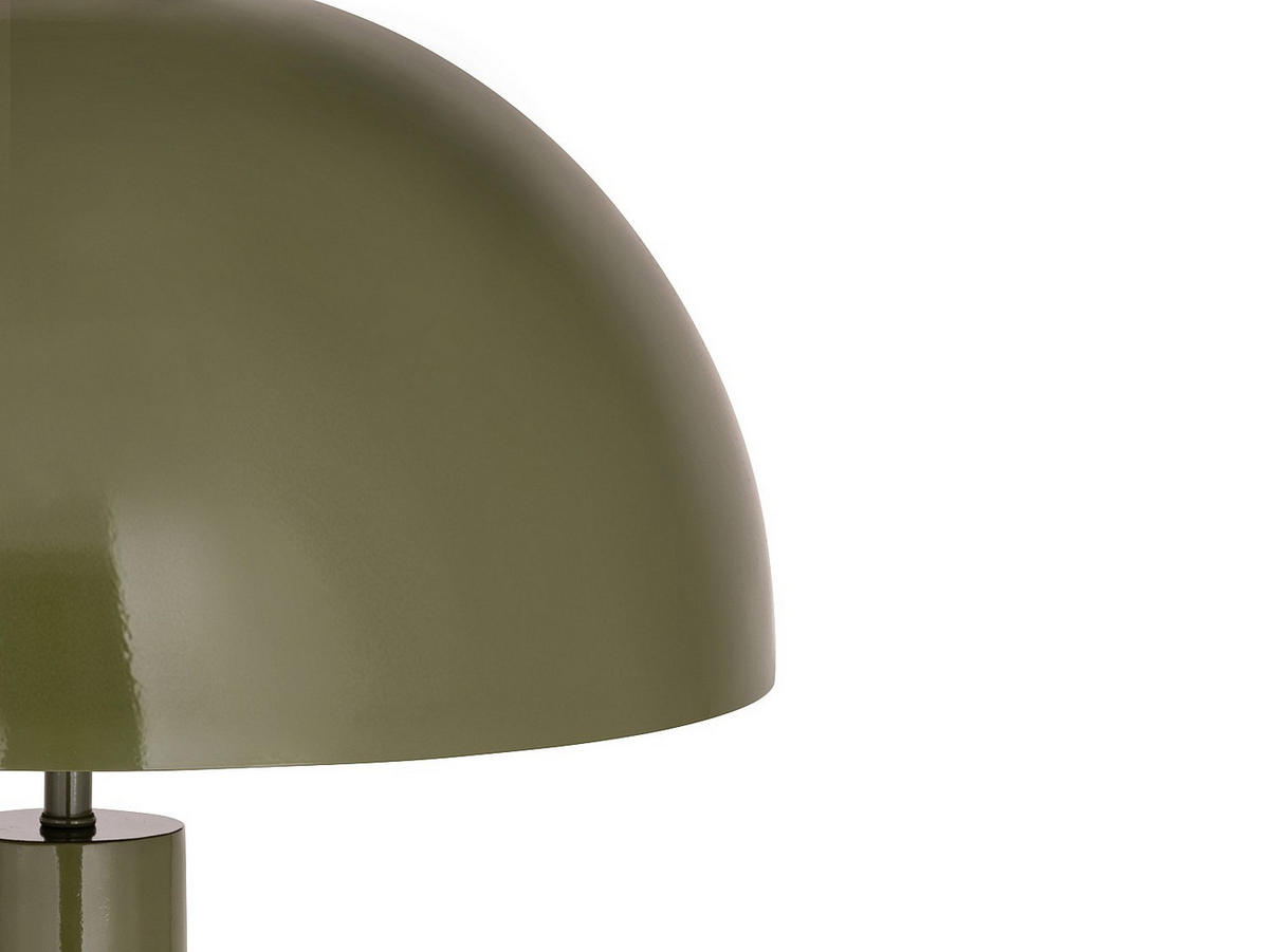 STEHLAMPE - 45 cm x 45 cm - metall - khaki Eldon - Schlammfarben, Metall (45/45/147cm) - Vente-Unique