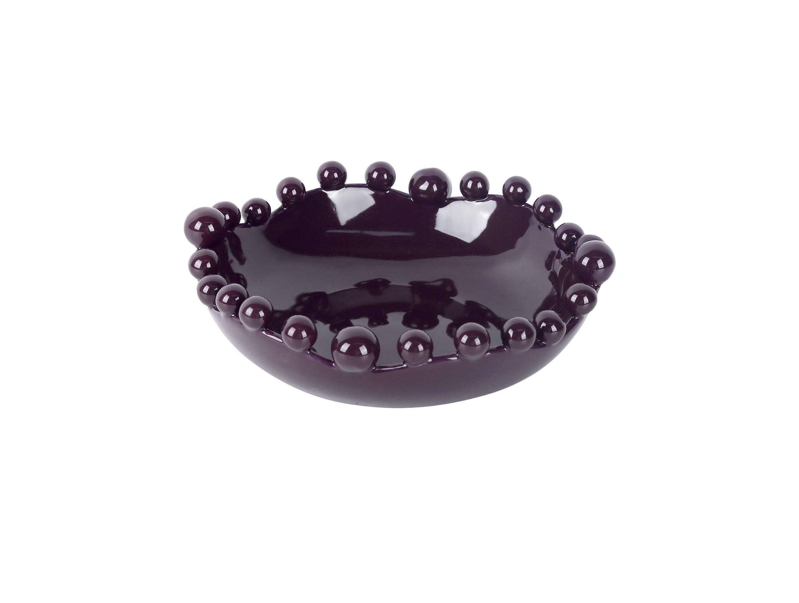 SCHALE Cadiz Dotty Waved Lila 26.8/26.2/8.5 cm - Lila, Stein (8cm) - Present Time