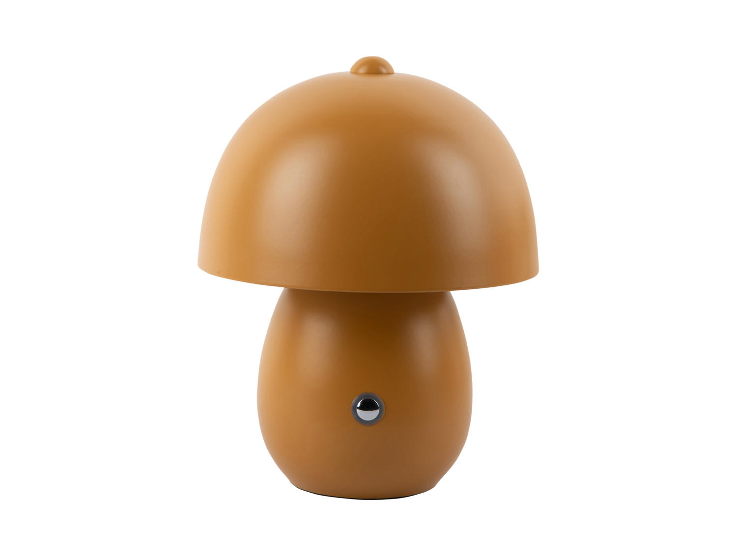 TISCHLAMPE Mono LED - Gelb - 18 cm - Gelb, Metall (14/14/18cm) - Leitmotiv