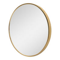 WANDSPIEGEL Modugno - Goldfarben, Glas/Metall (50/2.8/50cm) - [en.casa]