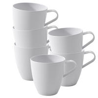 HENKELBECHER Pura weiß 270 ml 6er Set - Weiß, Keramik (0.27L) - Villeroy & Boch
